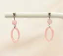 Boucle d'oreille "Ellipse Quartz"